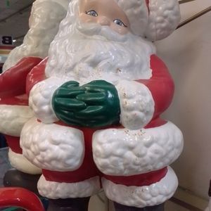 Vintage Ceramic Santa